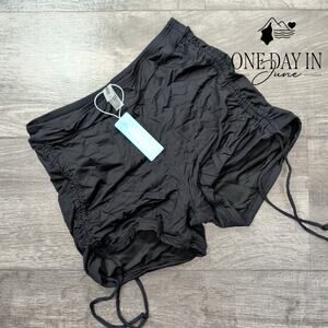 Yonique Brawstring Shorts Bikini Bottom Size XS